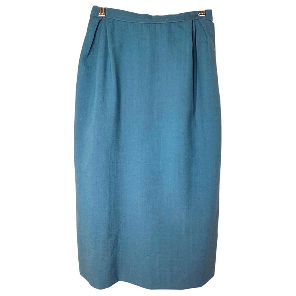 Pencil Skirt Sea Blue Green